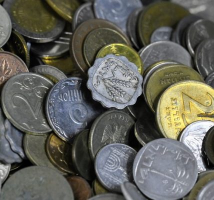 Captured all of these money coins of different world currency.